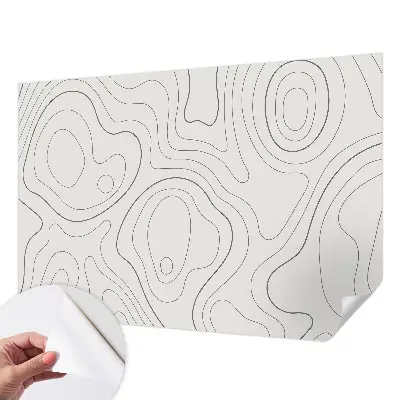 Selbstklebende Fototapete für die Wand mit Motiv von Flüssigkeitsleitungen