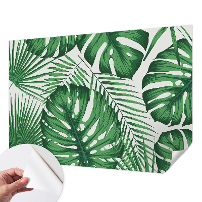 23D-Fototapete Tropische Blätter