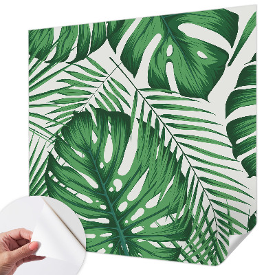 23D-Fototapete Tropische Blätter