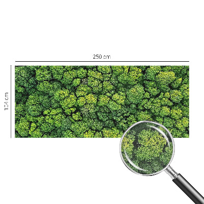 Fototapete nach Maß mit einem Waldpanorama