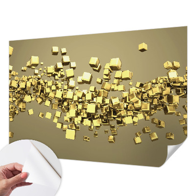 Motivtapete fürs Wohnzimmer Kreative Würfel