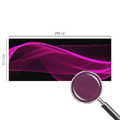 Moderne Fototapete nach Maß Rosa Bänder