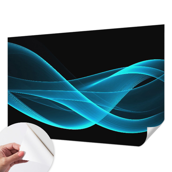 Vintage tapete Auffällige Wellen