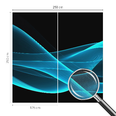 Vintage tapete Auffällige Wellen