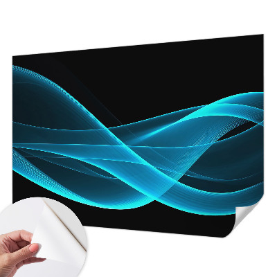 Vintage tapete Auffällige Wellen