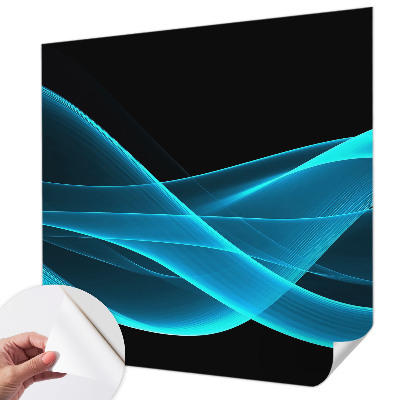 Vintage tapete Auffällige Wellen