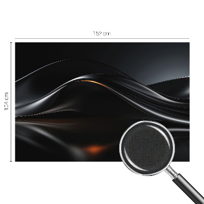 Motivtapete nach Maß Metallische Wellen