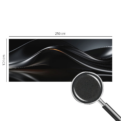 Motivtapete nach Maß Metallische Wellen