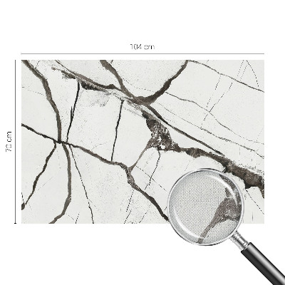 Selbstklebende Fototapete mit Marmorrissen als Motiv