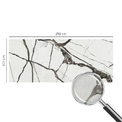 Selbstklebende Fototapete mit Marmorrissen als Motiv