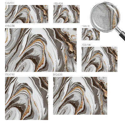 Selbstklebende Fototapete für die Wand mit Marmorwirbel-Design