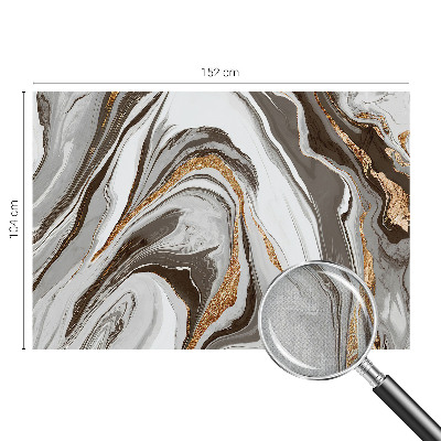 Selbstklebende Fototapete für die Wand mit Marmorwirbel-Design