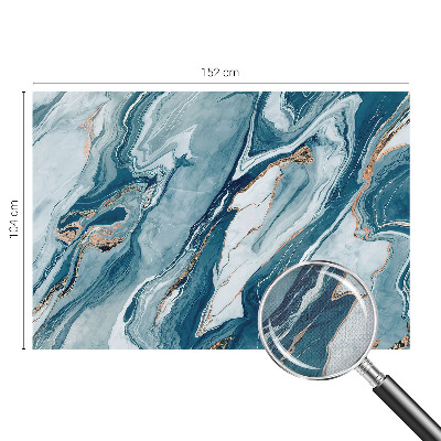 Selbstklebende Fototapete fürs Schlafzimmer mit mineralischem Design