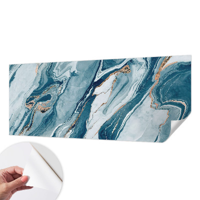Selbstklebende Fototapete fürs Schlafzimmer mit mineralischem Design