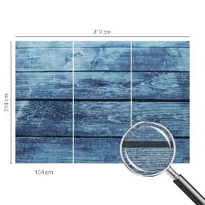 Selbstklebende Fototapete fürs Kinderzimmer Rustikaler Boden