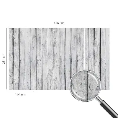 24D-Fototapete mit Motiv von Holzbrettern