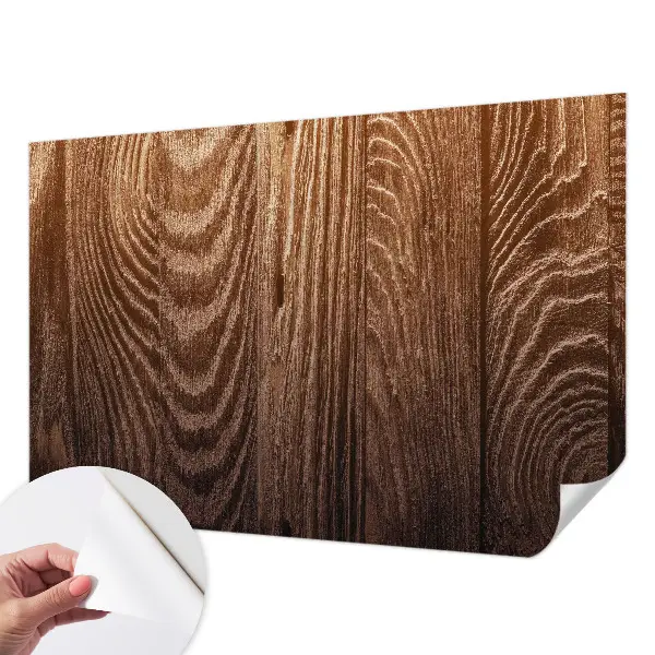 Fototapete in 3D-Optik mit Holzringen als Motiv