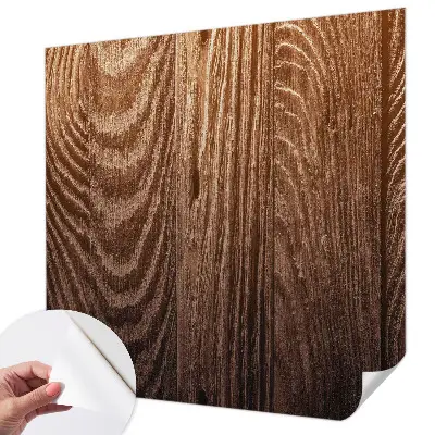 Fototapete in 3D-Optik mit Holzringen als Motiv