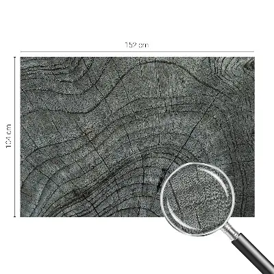 24D-Fototapete fürs Wohnzimmer mit Maserungsmuster