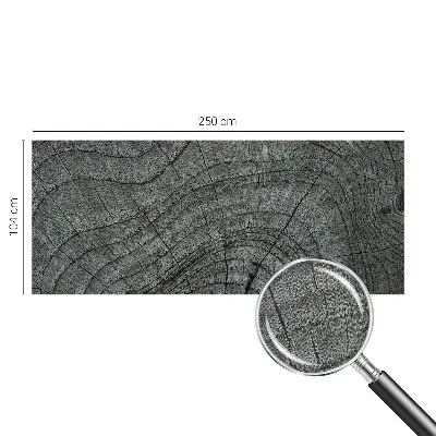 24D-Fototapete fürs Wohnzimmer mit Maserungsmuster