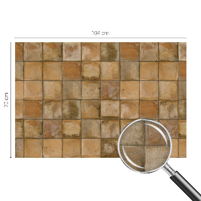 Fototapete nach Maß mit rustikalem Mosaikmotiv