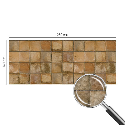 Fototapete nach Maß mit rustikalem Mosaikmotiv