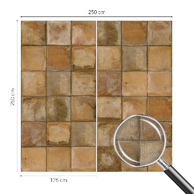 Fototapete nach Maß mit rustikalem Mosaikmotiv