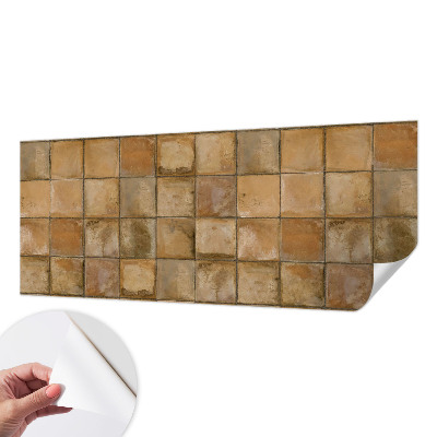 Fototapete nach Maß mit rustikalem Mosaikmotiv