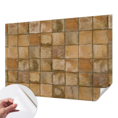 Fototapete nach Maß mit rustikalem Mosaikmotiv