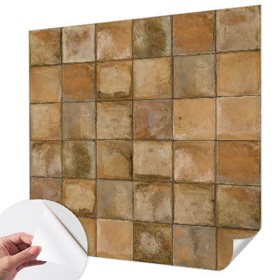 Fototapete nach Maß mit rustikalem Mosaikmotiv