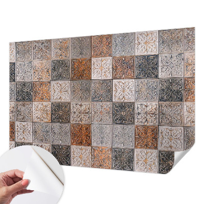 Motivtapete fürs Wohnzimmer Zierfliesen