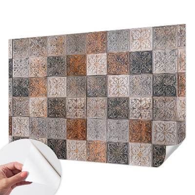 Motivtapete fürs Wohnzimmer Zierfliesen