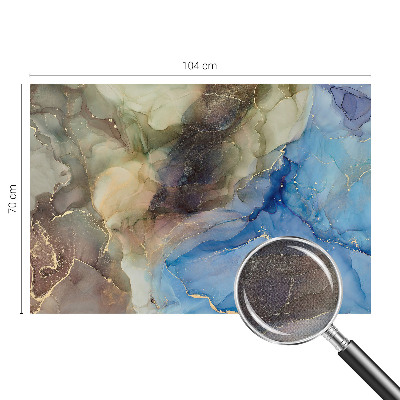 Selbstklebende Fototapete für die Wand mit farbenfrohem abstraktem Motiv