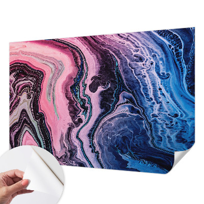 Fototapete in 3D-Optik Bunte Wirbel