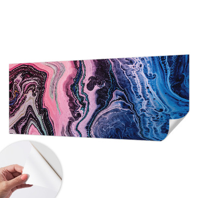 Fototapete in 3D-Optik Bunte Wirbel