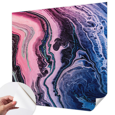 Fototapete in 3D-Optik Bunte Wirbel