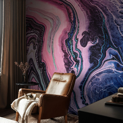 Fototapete in 3D-Optik Bunte Wirbel