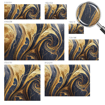 25D-Fototapete fürs Wohnzimmer Marmormuster