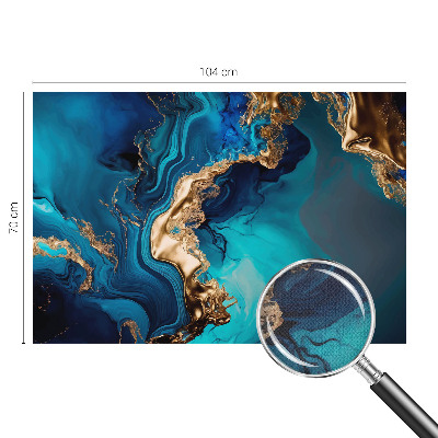 25D-Fototapete fürs Schlafzimmer Farbenfrohe Abstraktion