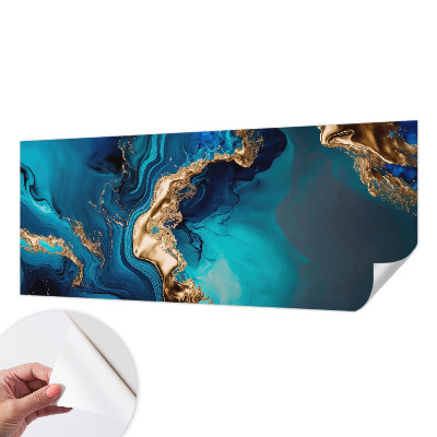 25D-Fototapete fürs Schlafzimmer Farbenfrohe Abstraktion