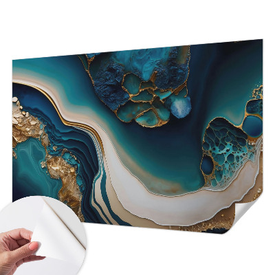 Moderne Fototapete nach Maß Farbenfrohe Abstraktion