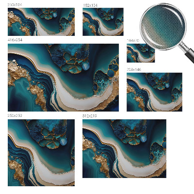 Moderne Fototapete nach Maß Farbenfrohe Abstraktion