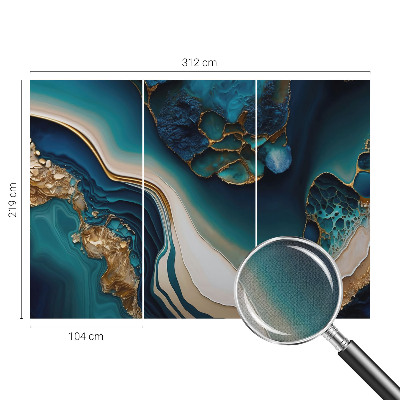 Moderne Fototapete nach Maß Farbenfrohe Abstraktion