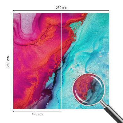 Motivtapete nach Maß Bunte Welle