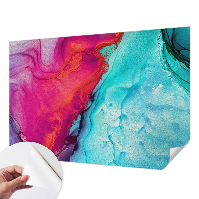 Motivtapete nach Maß Bunte Welle