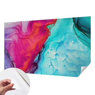 Motivtapete nach Maß Bunte Welle