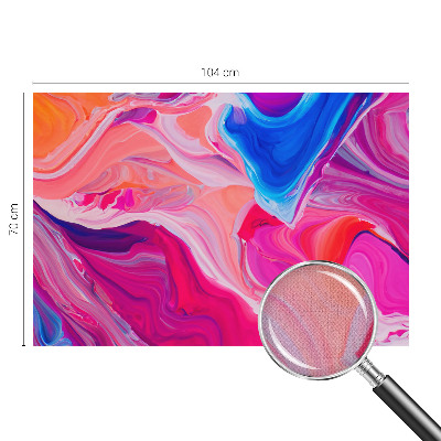 Motivtapete fürs Wohnzimmer Flüssigkeitswellen