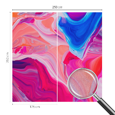 Motivtapete fürs Wohnzimmer Flüssigkeitswellen