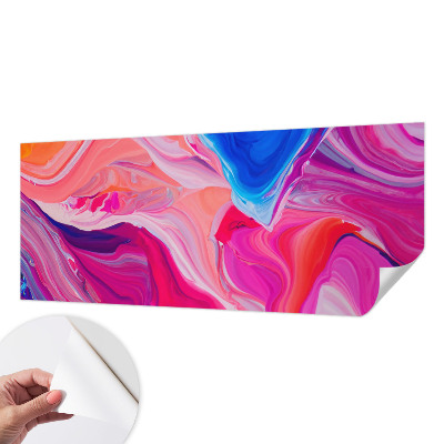 Motivtapete fürs Wohnzimmer Flüssigkeitswellen