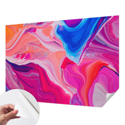 Motivtapete fürs Wohnzimmer Flüssigkeitswellen